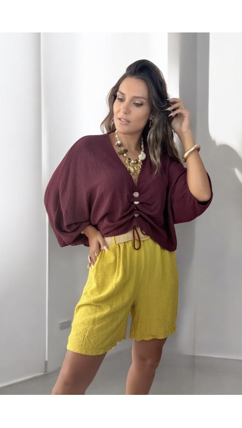 Calção A322 - Amarelo Calção A322 - Amarelo