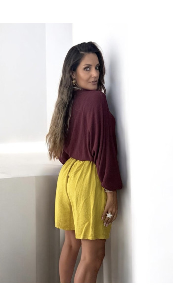 Calção A322 - Amarelo Calção A322 - Amarelo